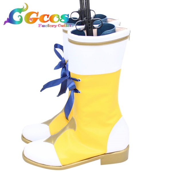 画像3: ラブライブコラボ　コスプレ靴　ソラノトビラ　高海千歌　コスプレブーツ　コスプレ衣装 (3)