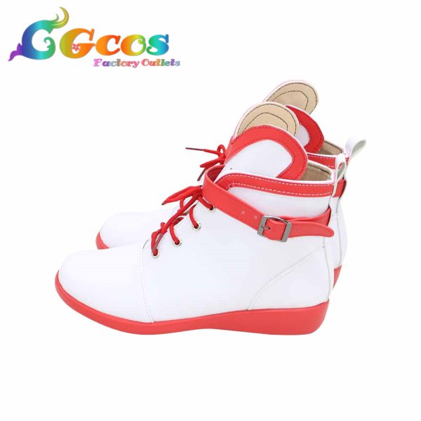 画像3: バーチャルYouTuber　VTuber　コスプレ靴　キズナアイ4号　コスプレブーツ　コスプレ衣装 (3)