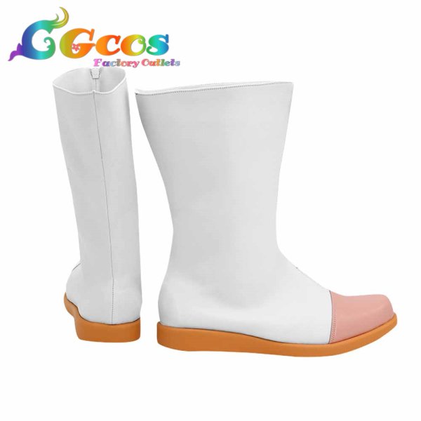 画像2: バーチャルYouTuber　VTuber　コスプレ靴　猫宮ひなた　コスプレブーツ　コスプレ衣装 (2)