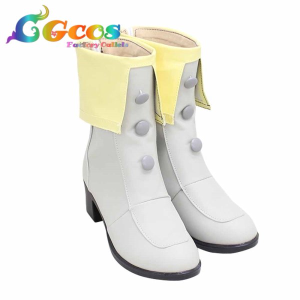 画像2: ID:INVADED イド：インヴェイデッド　コスプレ靴　本堂町小春　コスプレブーツ　コスプレ衣装 (2)