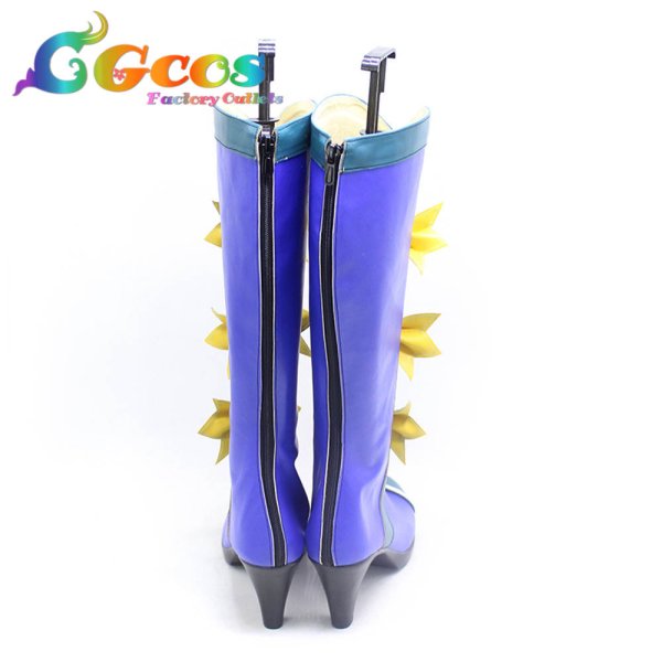 画像3: テイルズオブヴェスペリア　コスプレ靴　ジュディス　コスプレブーツ　コスプレ衣装 (3)