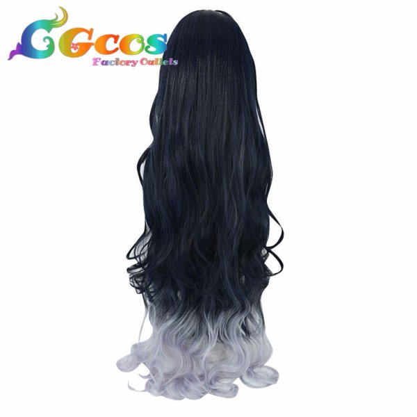 画像2: バーチャルYouTuber VTuber ウィッグ Meloco Kyoran 狂蘭 メロコ コスプレ衣装 (2)