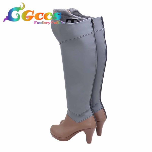 画像3: 異世界魔王と召喚少女の奴隷魔術　コスプレ靴　レム・ガレウ　コスプレブーツ　コスプレ衣装 (3)