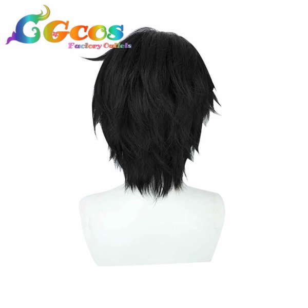 画像2: IdentityV 第五人格 ウィッグ 占い師 イライ・クラーク ノワール コスプレ衣装 (2)