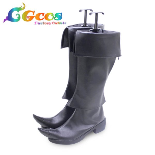 画像2: マギ　コスプレ靴　練白龍　コスプレブーツ　コスプレ衣装 (2)