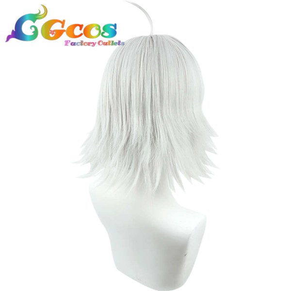 画像2: スパイ教室 ウィッグ 氷刃 モニカ コスプレ衣装 (2)