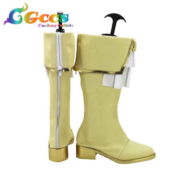 画像2: ラブライブ! School idol project　コスプレ靴　園田海未　フルーツパーラー編　覚醒後　コスプレブーツ　コスプレ衣装 (2)