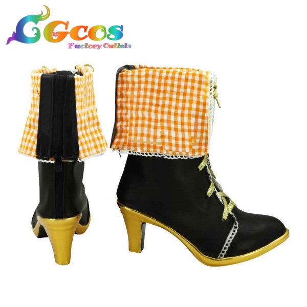 画像2: ラブライブ! School idol project　コスプレ靴　東條希　10月　ハロウィン編　覚醒後　コスプレブーツ　コスプレ衣装 (2)