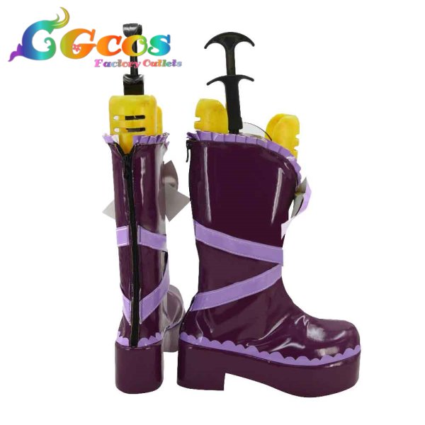 画像2: ラブライブ! School idol project　コスプレ靴　東條希　プール編　覚醒前　コスプレブーツ　コスプレ衣装 (2)