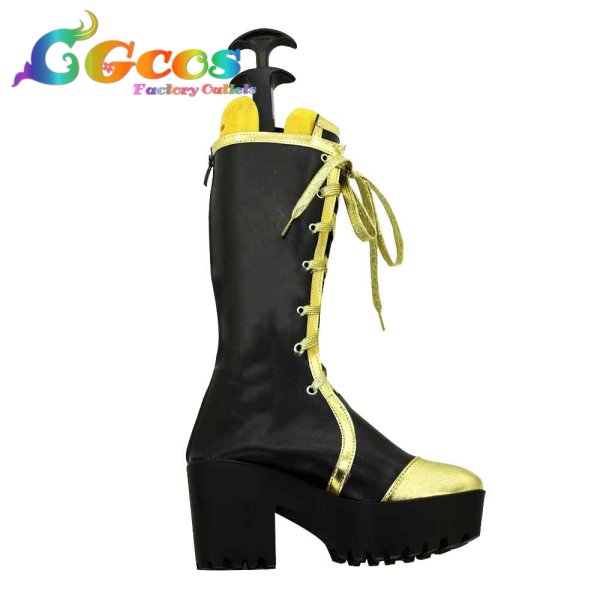 画像3: ラブライブ! School idol project　コスプレ靴　園田海未　カフェメイド編　覚醒後　コスプレブーツ　コスプレ衣装 (3)