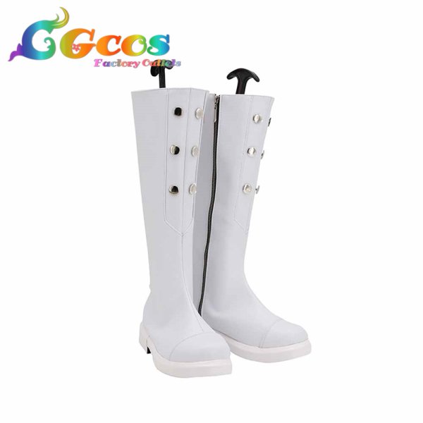 画像2: あんさんぶるスターズ!　コスプレ靴　氷鷹北斗　コスプレブーツ　コスプレ衣装 (2)