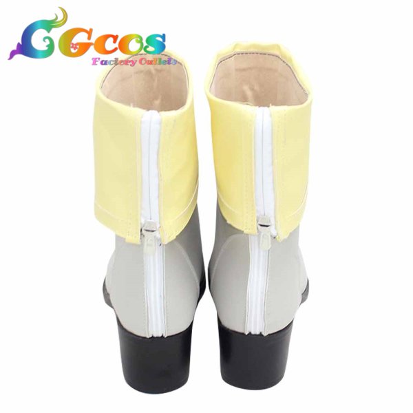 画像4: ID:INVADED イド：インヴェイデッド　コスプレ靴　本堂町小春　コスプレブーツ　コスプレ衣装 (4)