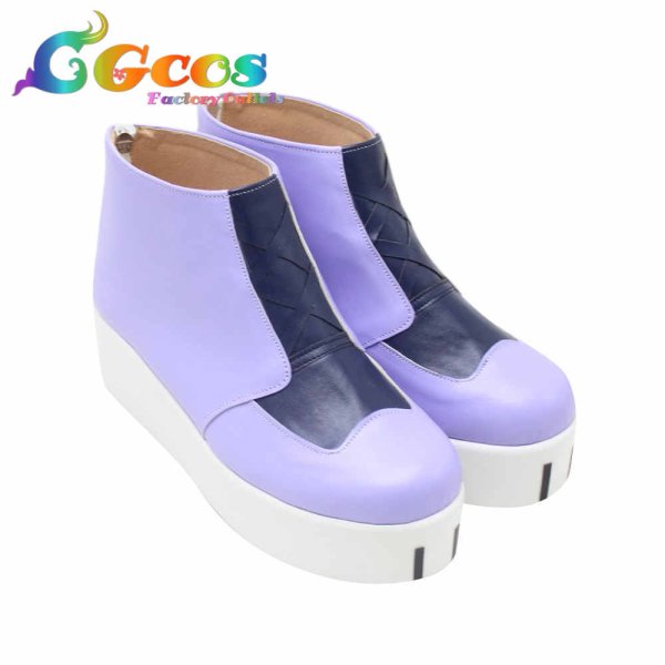 画像2: プロジェクトセカイ カラフルステージ!feat.初音ミク コスプレ靴 宵崎奏 この街一番の専門店で コスプレブーツ コスプレ衣装 (2)