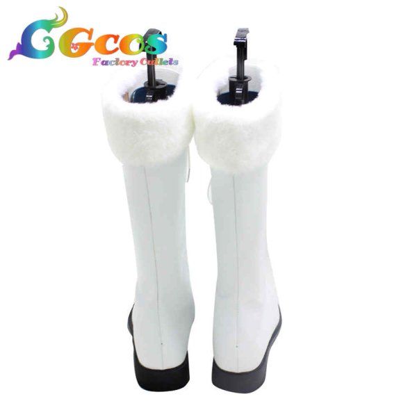 画像3: ブルーアーカイブ　コスプレ靴　鷲見セリナ　クリスマス　コスプレブーツ　コスプレ衣装 (3)