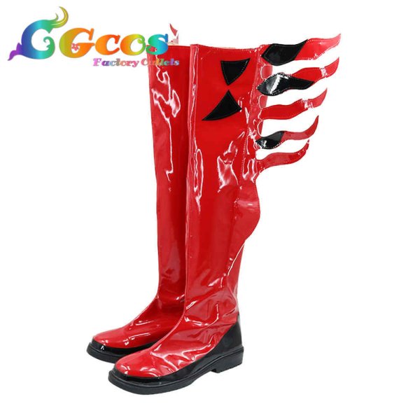 画像2: ポケットモンスター スカーレット・バイオレット　コスプレ靴　メロコ　コスプレブーツ　コスプレ衣装 (2)