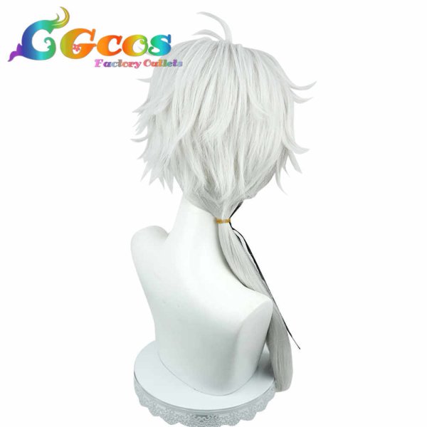 画像2: バーチャルYouTuber VTuber ウィッグ 葛葉 くずは ChroNoiR 4周年記念 コスプレ衣装 (2)