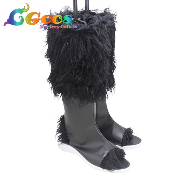 画像2: 鬼滅の刃　コスプレ靴　鬼殺隊　嘴平伊之助　コスプレブーツ　コスプレ衣装 (2)