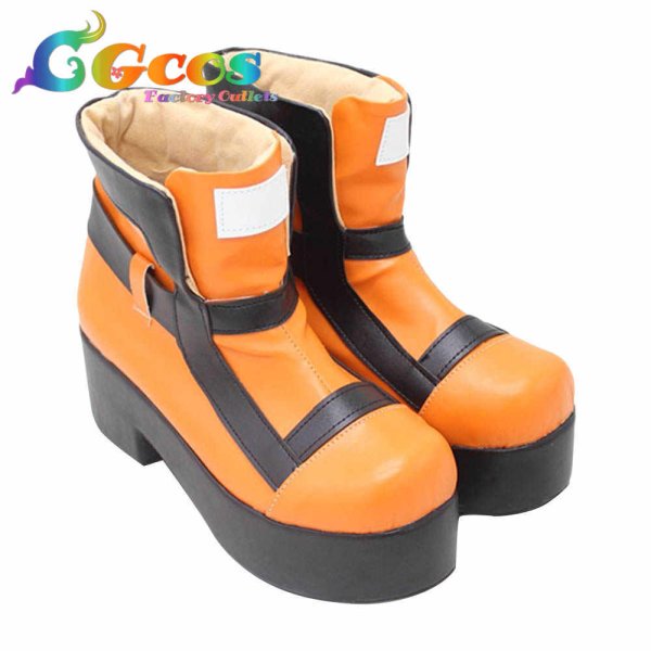 画像3: ギルティギア　コスプレ靴　メイ　コスプレブーツ　コスプレ衣装 (3)