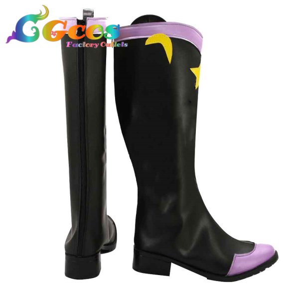 画像2: ラブライブ! School idol project　コスプレ靴　Dancing stars on me！　園田海未　覚醒後　コスプレブーツ　コスプレ衣装 (2)