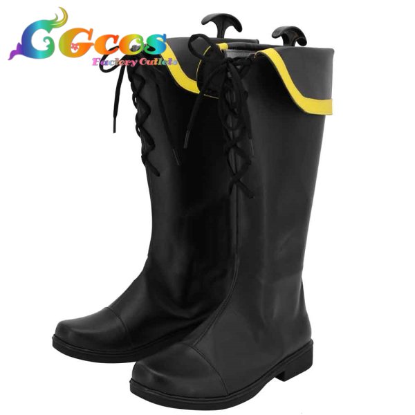 画像2: ラブライブ! サンシャイン!!　コスプレ靴　渡辺曜　HAPPY PARTY TRAIN　覚醒後　コスプレブーツ　コスプレ衣装 (2)