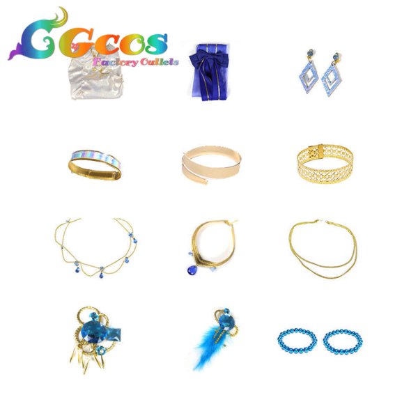 画像3: 勝利の女神:NIKKE ヘルム シャンデリアライト コスプレ衣装 (3)