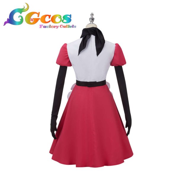 画像2: ハズビンホテル Hazbin Hotel ニフティ Niffty コスプレ衣装 (2)