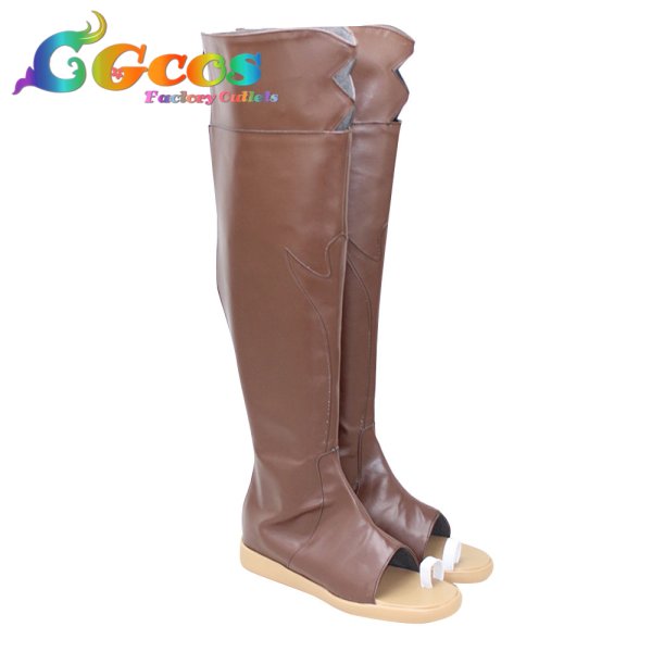 画像2: ライザのアトリエ 〜常闇の女王と秘密の隠れ家〜　コスプレ靴　ライザ　コスプレブーツ　コスプレ衣装 (2)