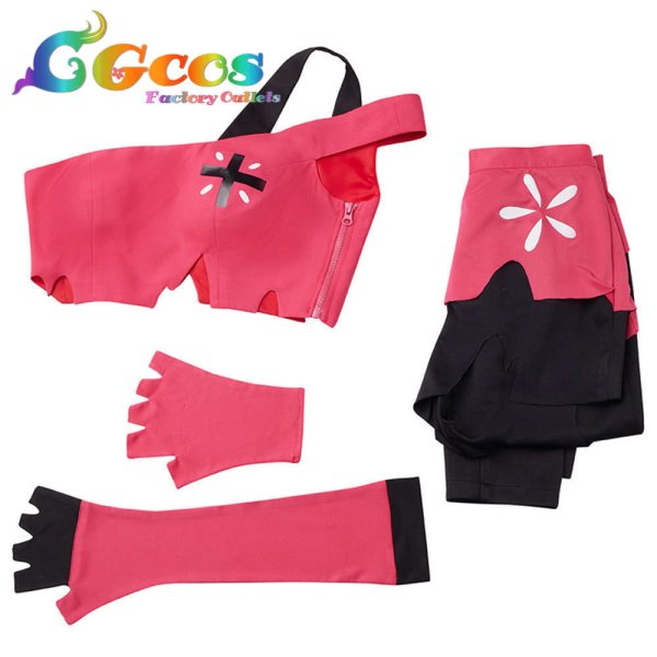 画像3: ハズビンホテル　Hazbin Hotel　チェリー?ボム　Cherri Bomb　コスプレ衣装 (3)