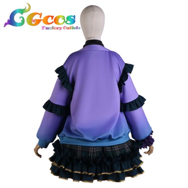 画像3: バーチャルYouTuber Vtuber Meloco Kyoran 狂蘭 メロコ コスプレ衣装 (3)