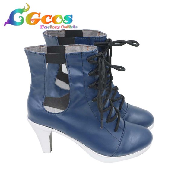 画像3: アークナイツ　コスプレ靴　ARK NIGHTS　チェン　陳　コスプレブーツ　コスプレ衣装 (3)