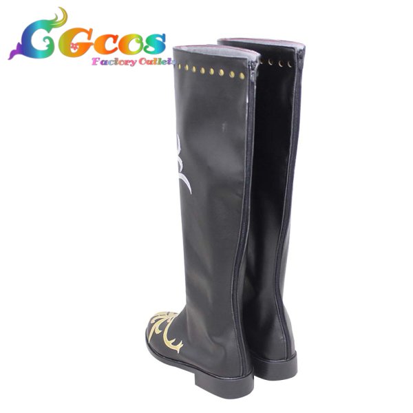 画像3: 夢100黒執事コラボ　コスプレ靴　シエル・ファントムハイヴ　コスプレブーツ　コスプレ衣装 (3)