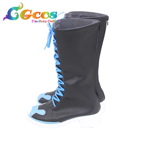 画像2: アズールレーン　コスプレ靴　ユニオン　カーク　コスプレブーツ　コスプレ衣装 (2)