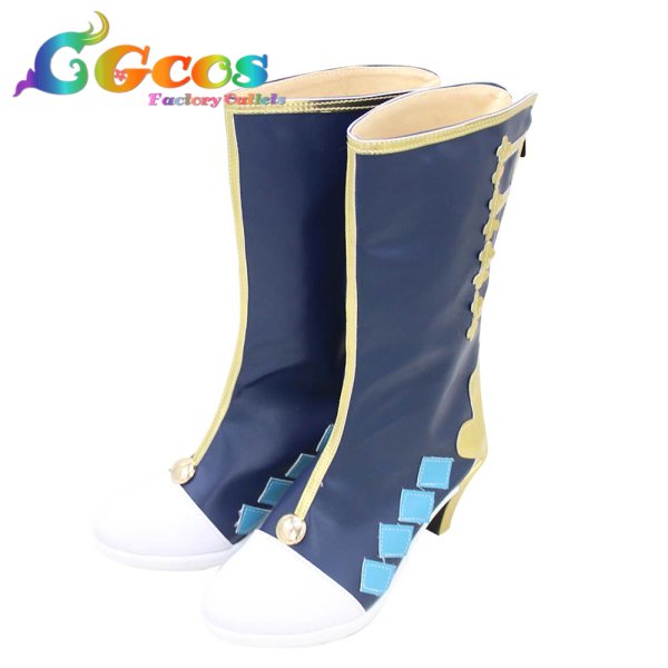 画像2: アイドリッシュセブン　コスプレ靴　IDOLiSH7　アイナナ　星巡りの観測者　九条天　コスプレブーツ　コスプレ衣装 (2)