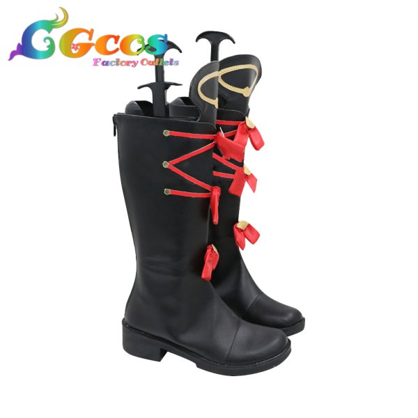 画像2: グランブルーファンタジー　コスプレ靴　カリオストロ　コスプレブーツ　コスプレ衣装 (2)