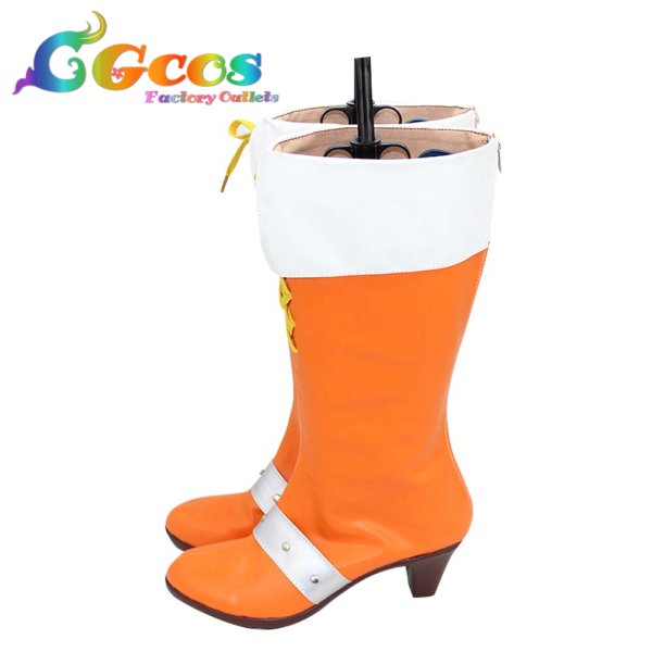 画像2: 七つの大罪 The Seven Deadly Sins　コスプレ靴　ディアンヌ　コスプレブーツ　コスプレ衣装 (2)