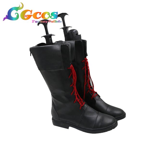 画像2: ヒプノシスマイク-Division Rap Battle-　コスプレ靴　毒島メイソン理鶯　コスプレブーツ　コスプレ衣装 (2)