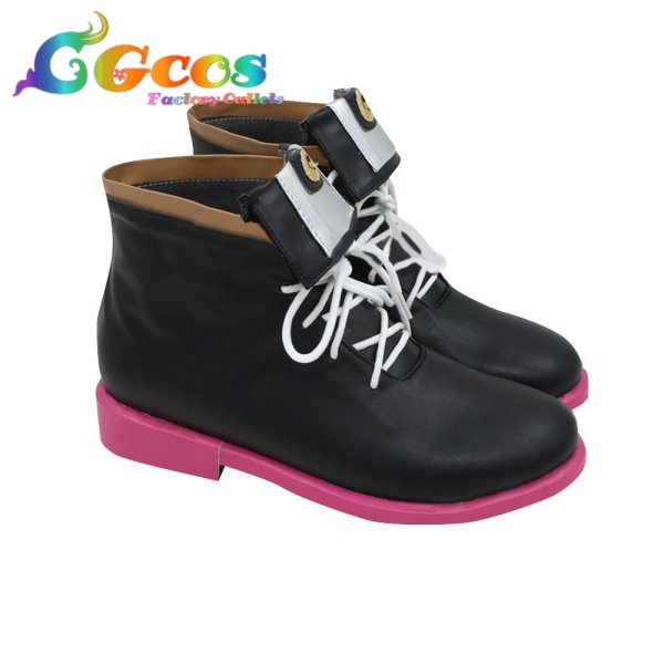 画像2: アークナイツ　コスプレ靴　能天使　Exusiai　コスプレブーツ　コスプレ衣装 (2)