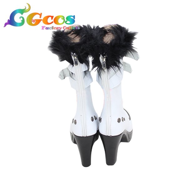 画像4: ラブライブ! サンシャイン!!　コスプレ靴　小原鞠莉 SR　初期編　リゾートコーデ　覚醒後　コスプレブーツ　コスプレ衣装 (4)