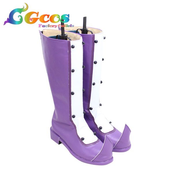 画像2: おジャ魔女どれみドッカーン　コスプレ靴　瀬川おんぷ　コスプレブーツ　コスプレ衣装 (2)