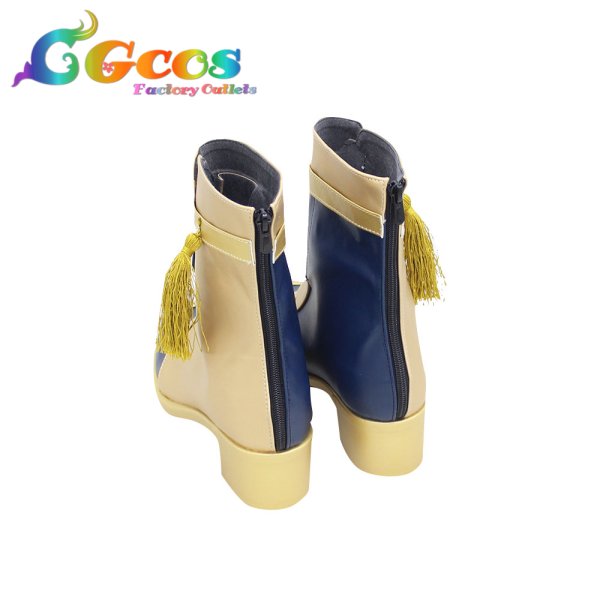 画像4: アイドリッシュセブン　コスプレ靴　IDOLiSH7　アイナナ　星巡りの観測者　二階堂大和　コスプレブーツ　コスプレ衣装 (4)