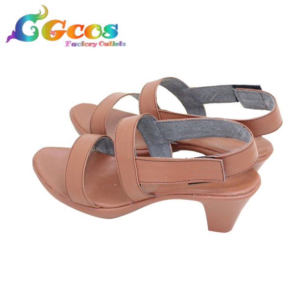 画像2: オーバーロード　コスプレ靴　アルベド　コスプレブーツ　コスプレ衣装 (2)