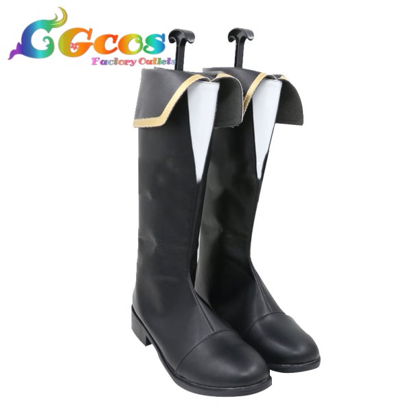 画像2: ブラッククローバー　コスプレ靴　ヤミ・スケヒロ　コスプレブーツ　コスプレ衣装 (2)