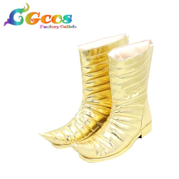 画像3: ジョジョの奇妙な冒険　コスプレ靴　Part3 スターダストクルセイダース　DIO　ディオ　コスプレブーツ　コスプレ衣装 (3)