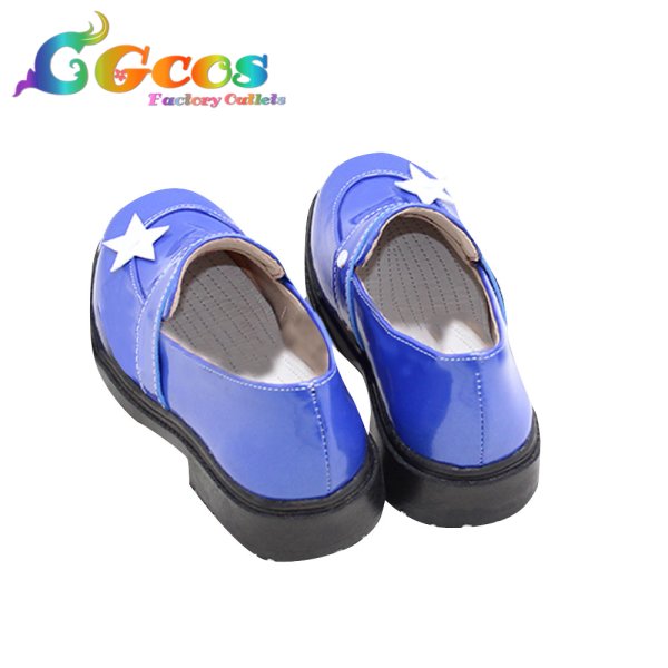 画像4: 東方Project　コスプレ靴　東風谷早苗　コスプレブーツ　コスプレ衣装 (4)