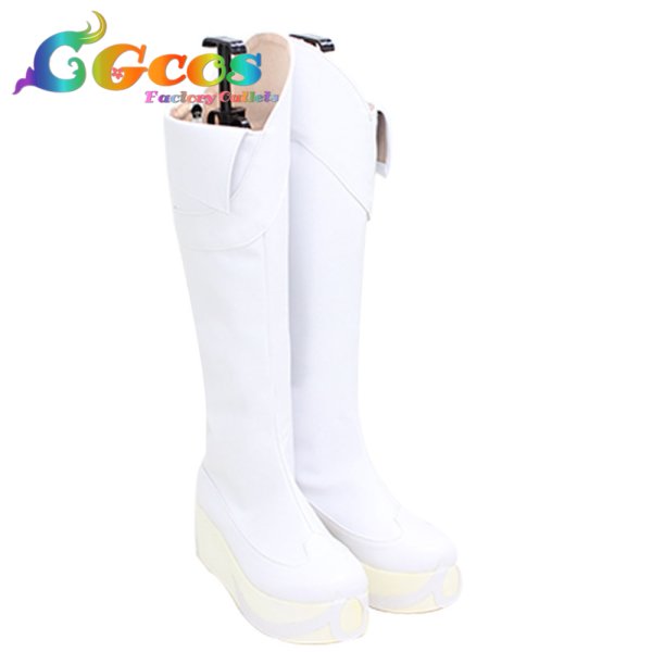 画像2: FINAL FANTASY XIV　ファイナルファンタジーXIV　コスプレ靴　アリゼー・ルヴェユール　コスプレブーツ　コスプレ衣装 (2)