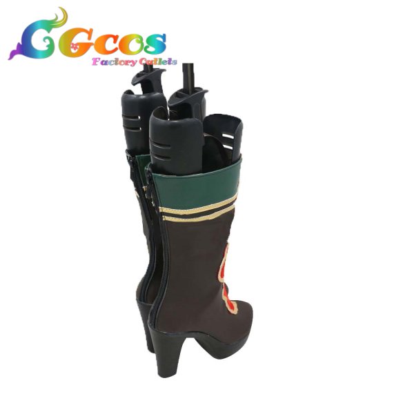 画像3: 真・三國無双8　コスプレ靴　関銀屏　コスプレブーツ　コスプレ衣装 (3)