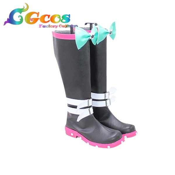 画像2: キラッとプリ☆チャン　コスプレ靴　緑川さら　キラッとコーデ　コスプレブーツ　コスプレ衣装 (2)