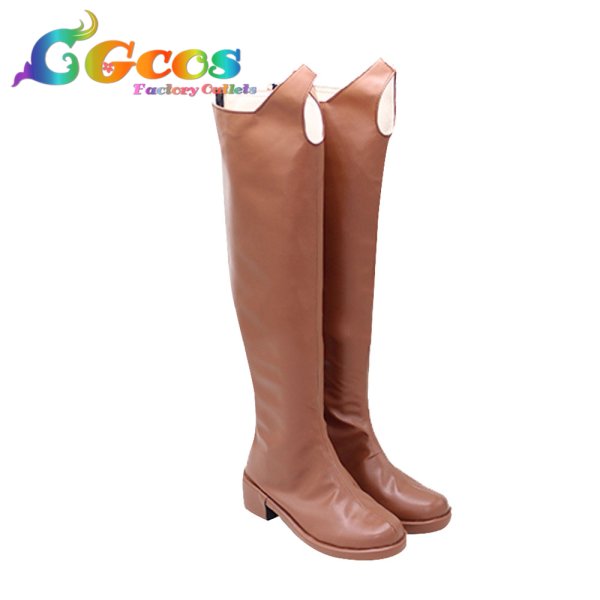 画像2: ゴブリンスレイヤー　コスプレ靴　妖精弓手　コスプレブーツ　コスプレ衣装 (2)