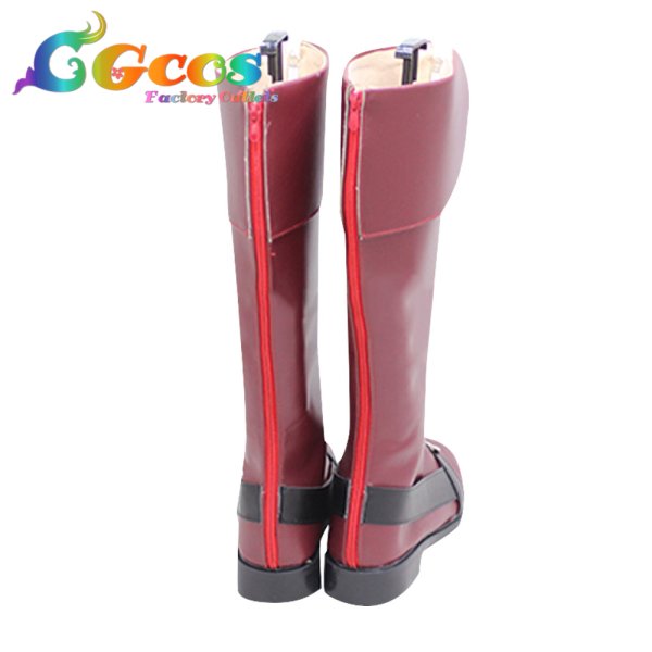 画像4: 東方Project　コスプレ靴　宇佐見蓮子　コスプレブーツ　コスプレ衣装 (4)
