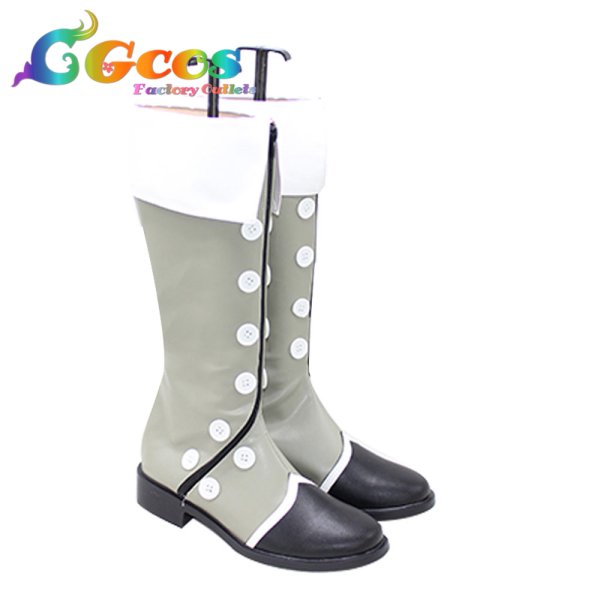 画像2: テイルズオブヴェスペリア　コスプレ靴　ユーリ・ローウェル　コスプレブーツ　コスプレ衣装 (2)